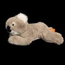 Wild Republic Koala Bear Cub 9" Plush Stuffed Animal Soft Gray Eco Friendly EUC
