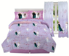 Disney Frozen 2 "Dance and Live Free" Kids Full Bed Set  Curtains-AB09CFX3J4L2
