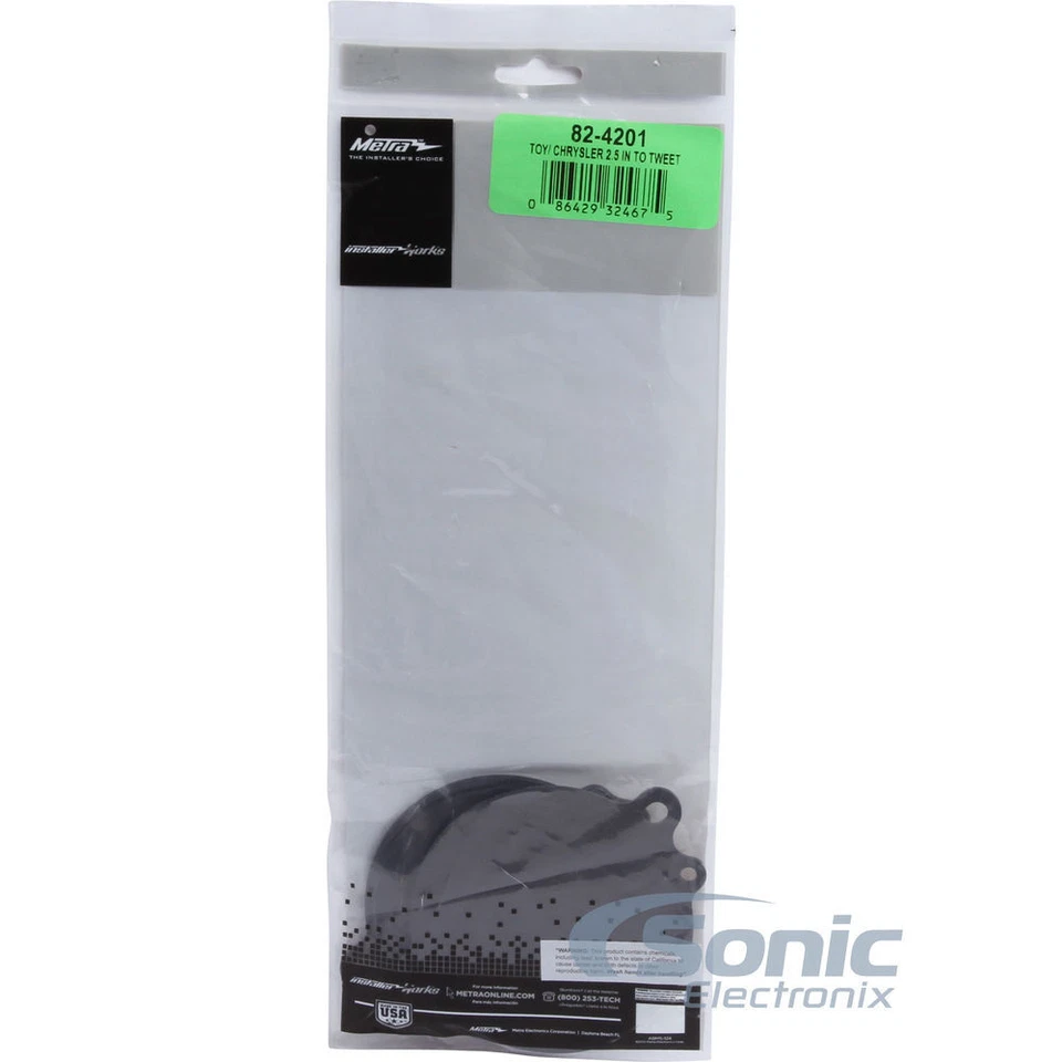 Adaptadores de alto-falante Metra 82-4201 para veículos Toyota e Chrysler selecionados - Imagem 3 de 3