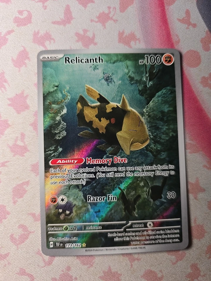 Relicanth 173/162 SV05: Temporal Forces Holo - Image 4 of 4