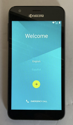 Kyocera Hydro Wave Smart Phone C6740N Black Tested Used