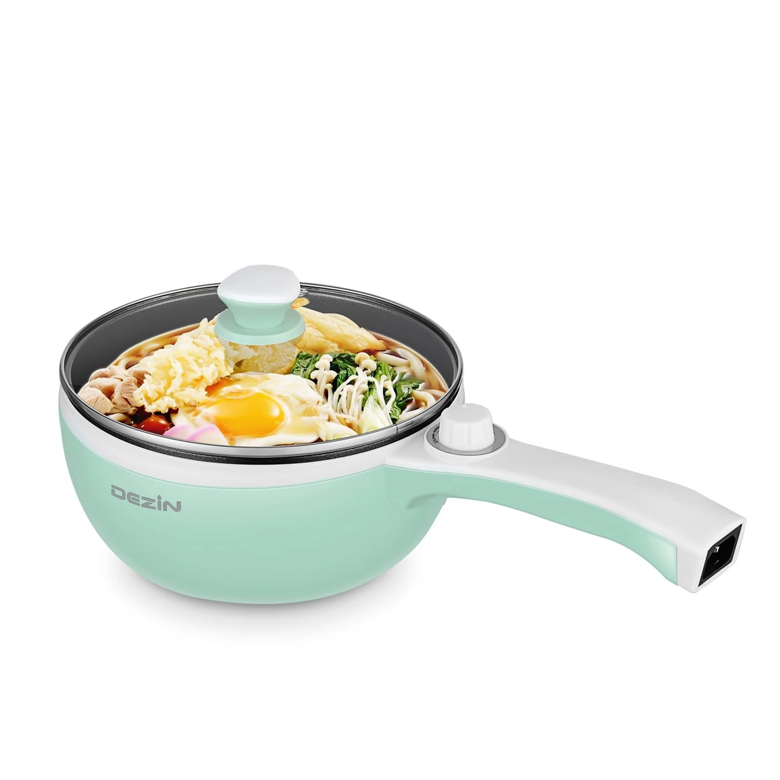 Hot Pot Electric Upgraded, Non-Stick Sauté Pan, Rapid Noodles Electric Pot, 1...