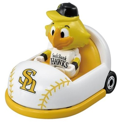 Takara Tomica Pro Baseball Baseball Tomica Fukuoka Softbank Hawks Mascot Car