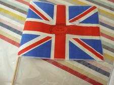 DRAPEAU  ROYAUME-UNI 21x14cm -  ANGLAIS NEUF AVEC CACHET 6 JUIN 1984 PEGASUS  BE