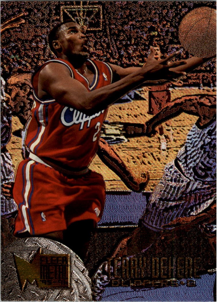1995-96 Metal #158 Terry Dehere - BSK