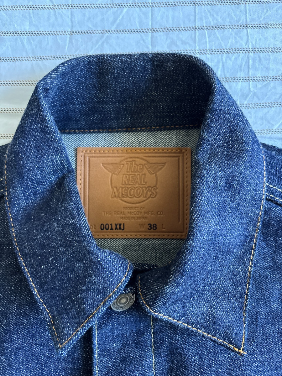 THE REAL McCOY'S LOT.001XXJ JOE McCOY MJ25011 INDIGO Denim Jacket