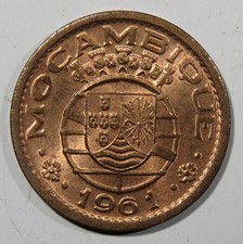 Moçambique Portugues - 10 Centavos 1961 e 20 Centavos 1974 - Soberbas