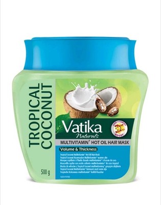 DABUR VATIKA TROPICAL COCONUT DEEP CONDITIONING HAARMASKE 500ML 