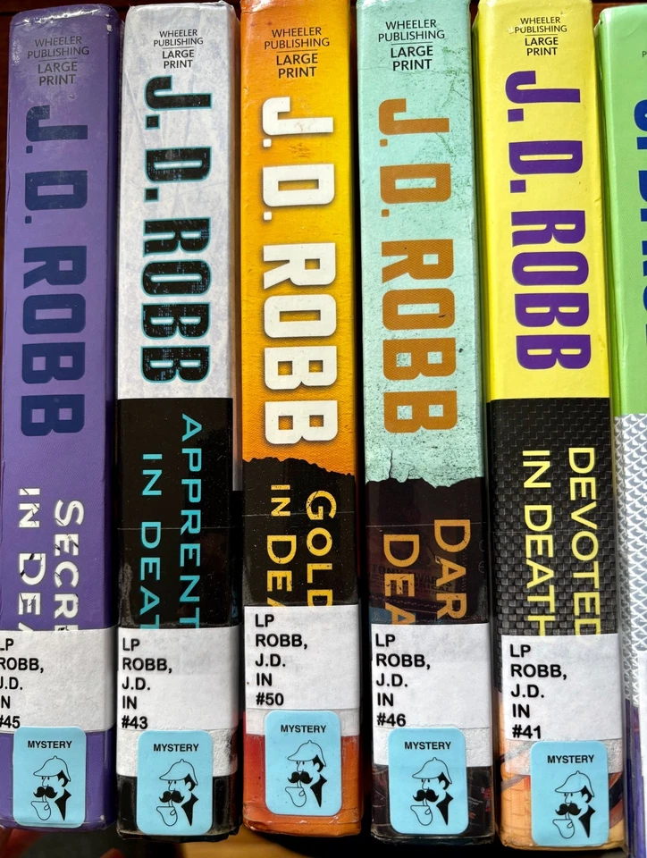 LARGE PRINT Fiction Hardcover HC Books  - YOU CHOOSE - Thriller Mystery Romance Foto 2 de 4