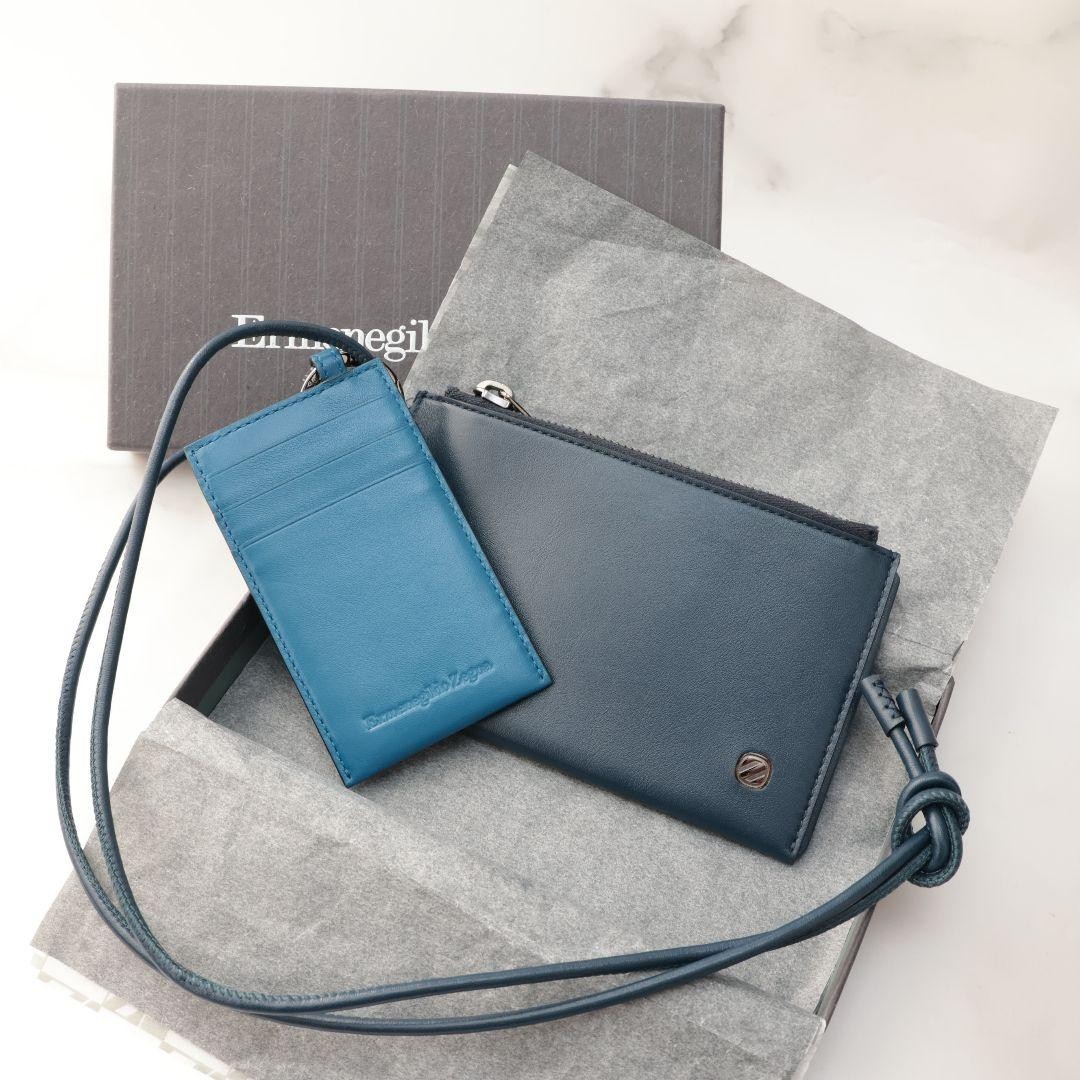 Zegna Ermenegildo Pouch Card Case | eBay
