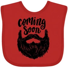 Inktastic Beard Coming Soon Baby Bib Men Beards Tattoos Trend For Illustration