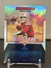 2025 Panini Rookies & Stars Football - Airborne Brock Purdy #21 Silver Insert