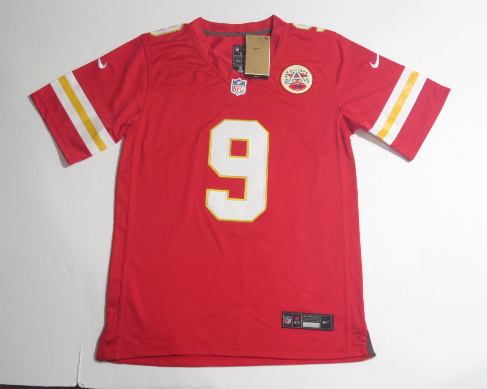 Kenneth Walker III #9 Kansas City Chiefs Men's Game onField Jersey Red