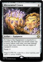 Mirrormind Crown #258 Lorwyn Eclipsed Rare