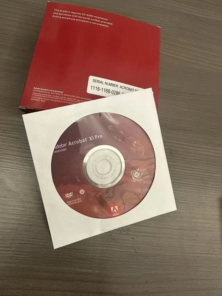 Adobe Acrobat Pro Full Version DVD/Windows For 3 PCs Permanent License - Image 3 of 4