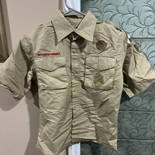 Boy Scout BSA UNIFORM New Style SHIRT Youth Medium Short Sleeve O68