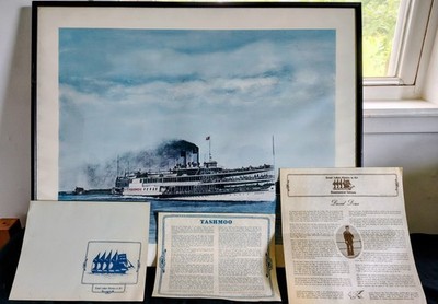 Original, signed, and numbered limited-edition print of ''Tashmoo'' by Jim Clary.