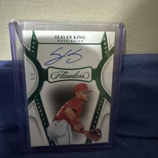 2025 Panini Flawless SEAVER KING Prospect GREEN  Auto /5