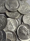1964 Kennedy Silver Half Dollar 20 Coin Roll ($10 Face Value) SKU13