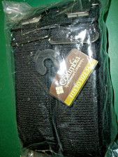 New Columbia Black Suspenders Fits to Size 54 SU158