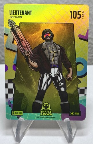 Bo Jackson Battle Arena Update #RAD-481 Lieutenant Dansby Swanson Rad Steel Foil