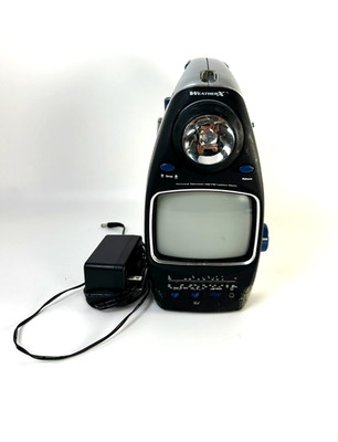 Hurricane Prevent TV Lantern Flashlight Compass Emergency AM/FM Radio WORKS