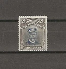 RHODESIA 1913/19 SG 274 2s6d Deep Ultramarine & Grey Brown Shade Mint