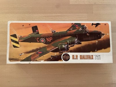 Airfix 05004-7 Cat.No. 584 H.P. Halifax 1:72 Neu Bauteile versiegelt in OVP