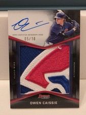 2025 Bowman Best RPA Owen Caissie 5/10 Chicago Cubs
