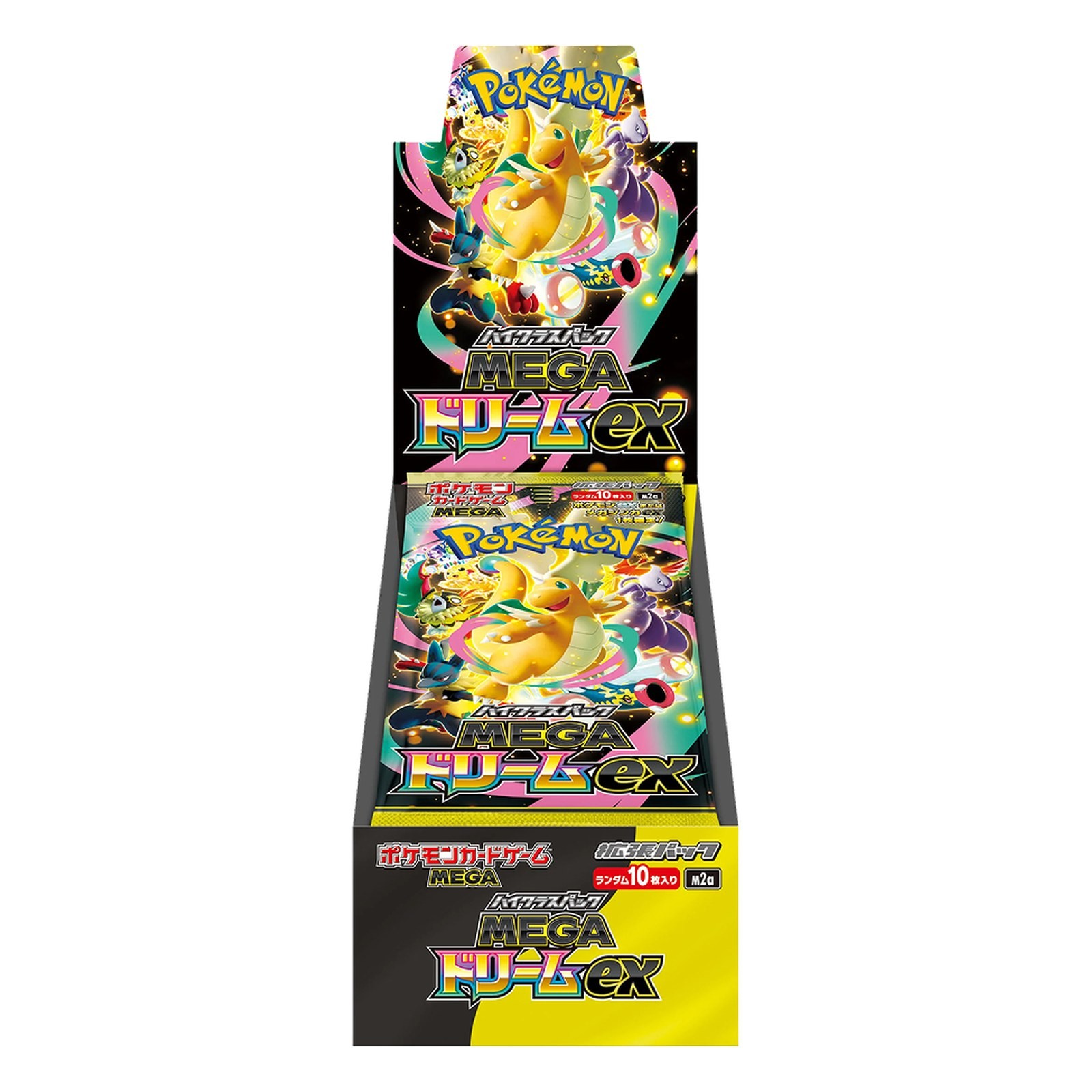 Pokemon TCG Japanese Mega Dream ex Booster Box 10 Packs Factory Sealed