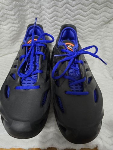 Adidas Originals Men Size 9 AdiFom Climacool Blue Core Black Grey Shoe Sneakers