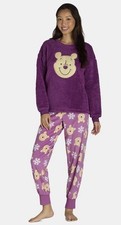 Disney Women's Winnie the Pooh Plush Pajama Set 2 Piece set Size 3X