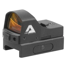 AIM Sports 1x24mm Sub-Compact Red Dot Micro Reflex Pistol Sight with 3.5 MOA Ret