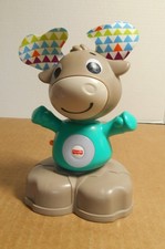 Fisher Price Linkimals Musical Moose Interactive Education Toy Tested Works O31