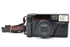 Flash Not works Near MINT w/Strap Pentax Zoom 70 Date Film Camera From JAPAN