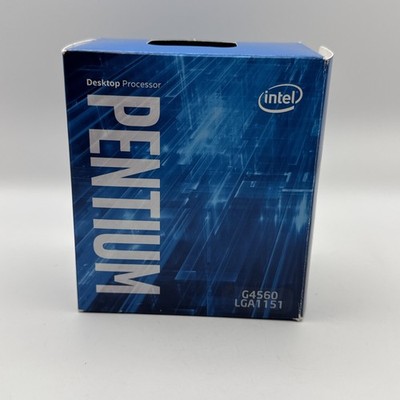 7th Gen Intel Pentium G4560 CPU 3.50 GHz 3MB 2-Core LGA-1151 Kaby Lake SR32Y