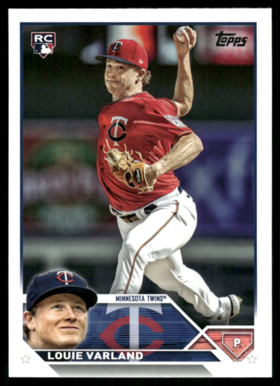 2023 Topps #441 Louie Varland RC