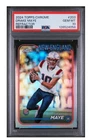 2024 Topps Chrome - Drake Maye #203 Refractor (RC) PSA 10