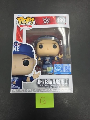 2025 Funko Pop! WWE John Cena (Farewell) #180 Farewell Tour Last Time Is Now G