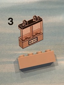 Retired Lego City Set #4433: Dirtbike Transporter (95% Complete)
