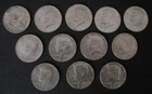 Lot of 12 - Kennedy Half Dollars - 40% Silver - (3)1966 - (4)1967 - (5)1968