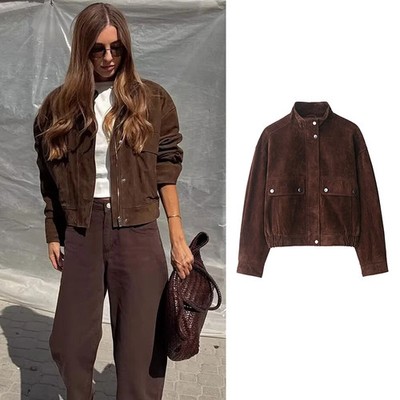 Women's Autumn Jackets New Loose Warm Jackets Autumn Student Coats