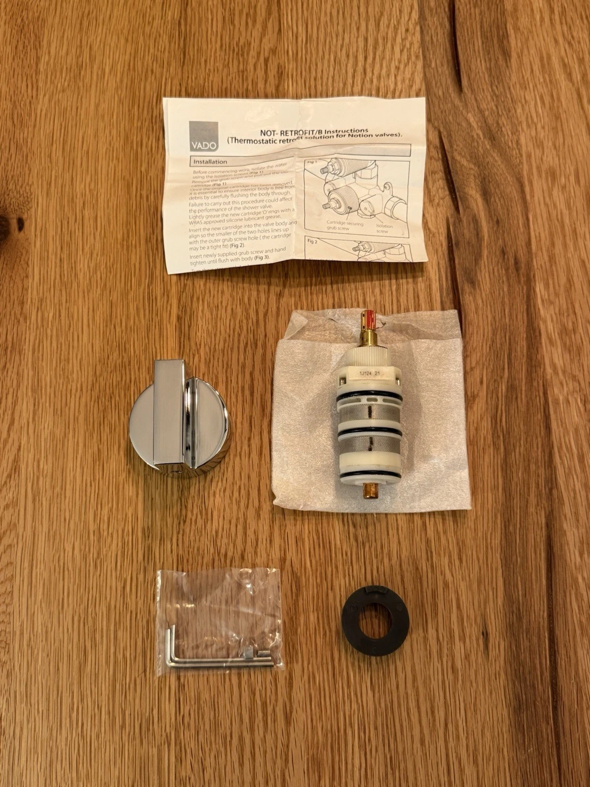 Vado NOT-RETROFIT/B 148b Valve Retrofit Cartridge Thermostop For not-148b - New