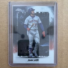 Topps Chrome Update Juan Soto Mets Night Terrors Insert #NT-8 2025