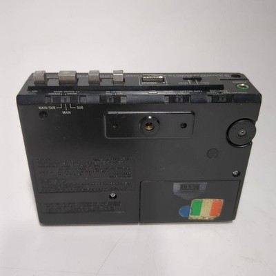 (s) SONY　ソニー　ウォークマン　WM-F60 SONY Walkman WM-F60 Cassette Player Radio Black Untested as is
