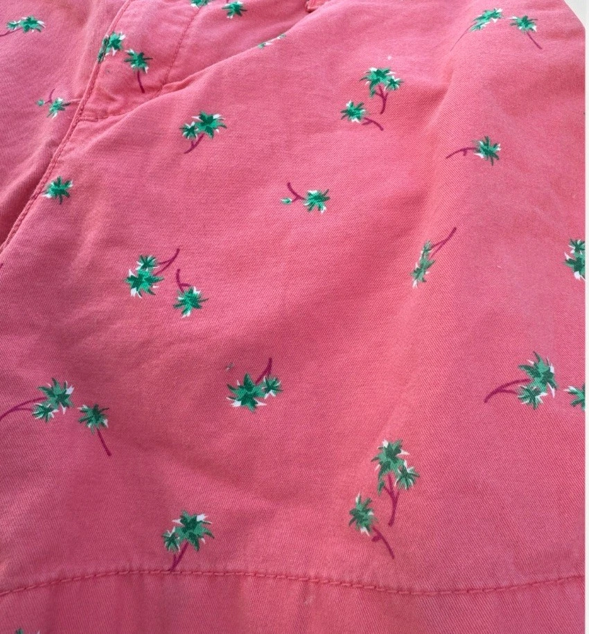 Pantalones Cortos Old Navy Talla 4 Rosa Palmera Chino Foto 4 de 4