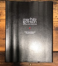 Mark Levinson n. 331 332 333 Amplificatore Proprietario/Manuale Utente *Originale*