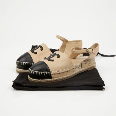 CHANEL Espadrilles à bande G36184 35 155995392 [U] - Photo 1/4
