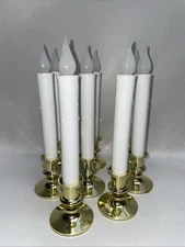 9 inch battery operated candolier candle lamp Set Of 8