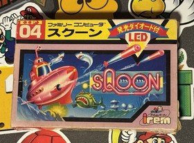 Sqoon Nintendo Famicom w/Box & Manual READ! Japan Import US Seller TESTED